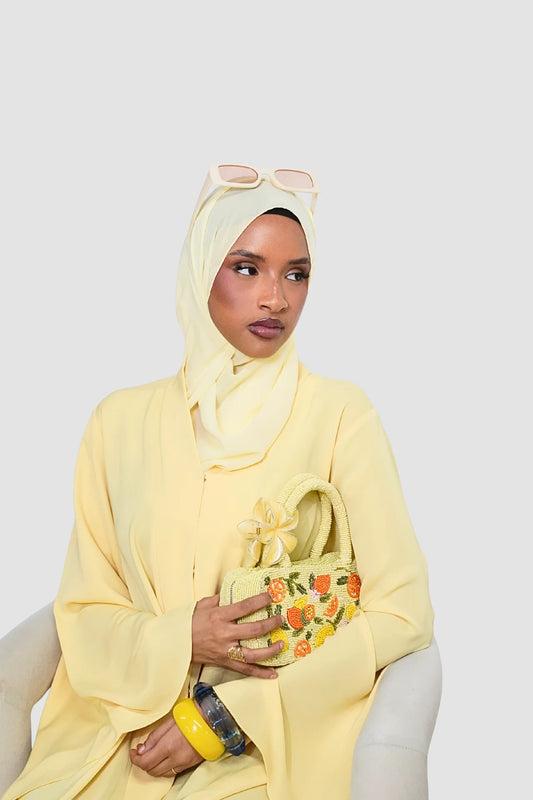 Aisha in Butter Yellow
