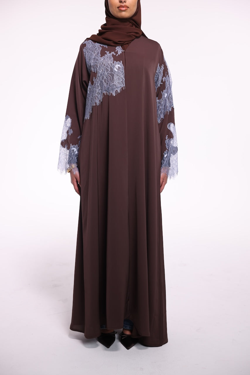 Inaaya- Blue and Brown